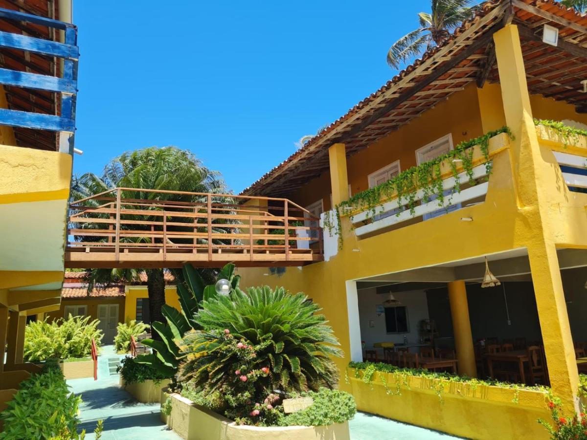 Pousada E Restaurante Sombra Dos Coqueiros Trairi Exteriör bild