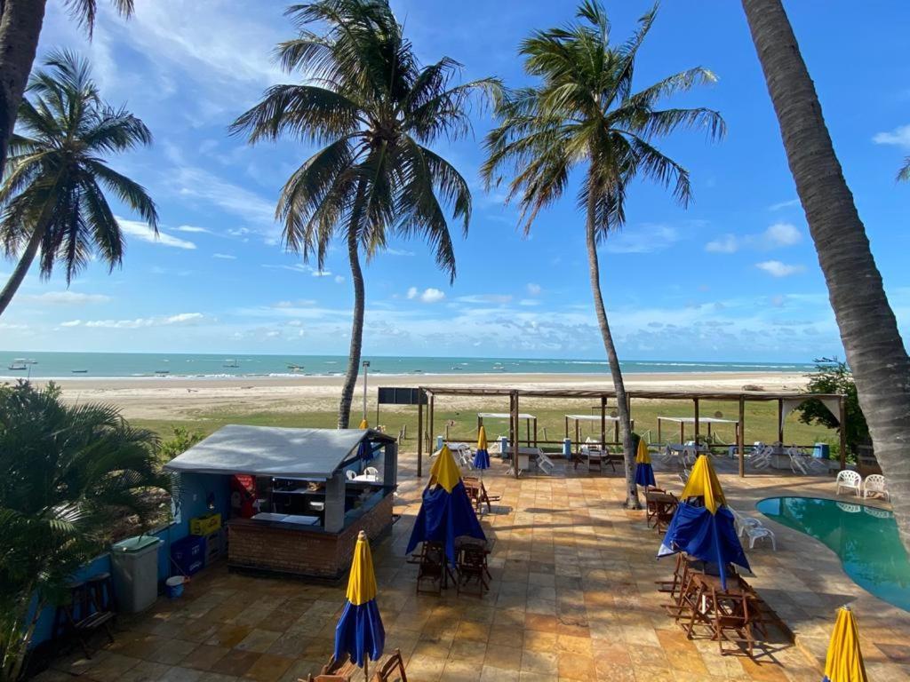 Pousada E Restaurante Sombra Dos Coqueiros Trairi Exteriör bild