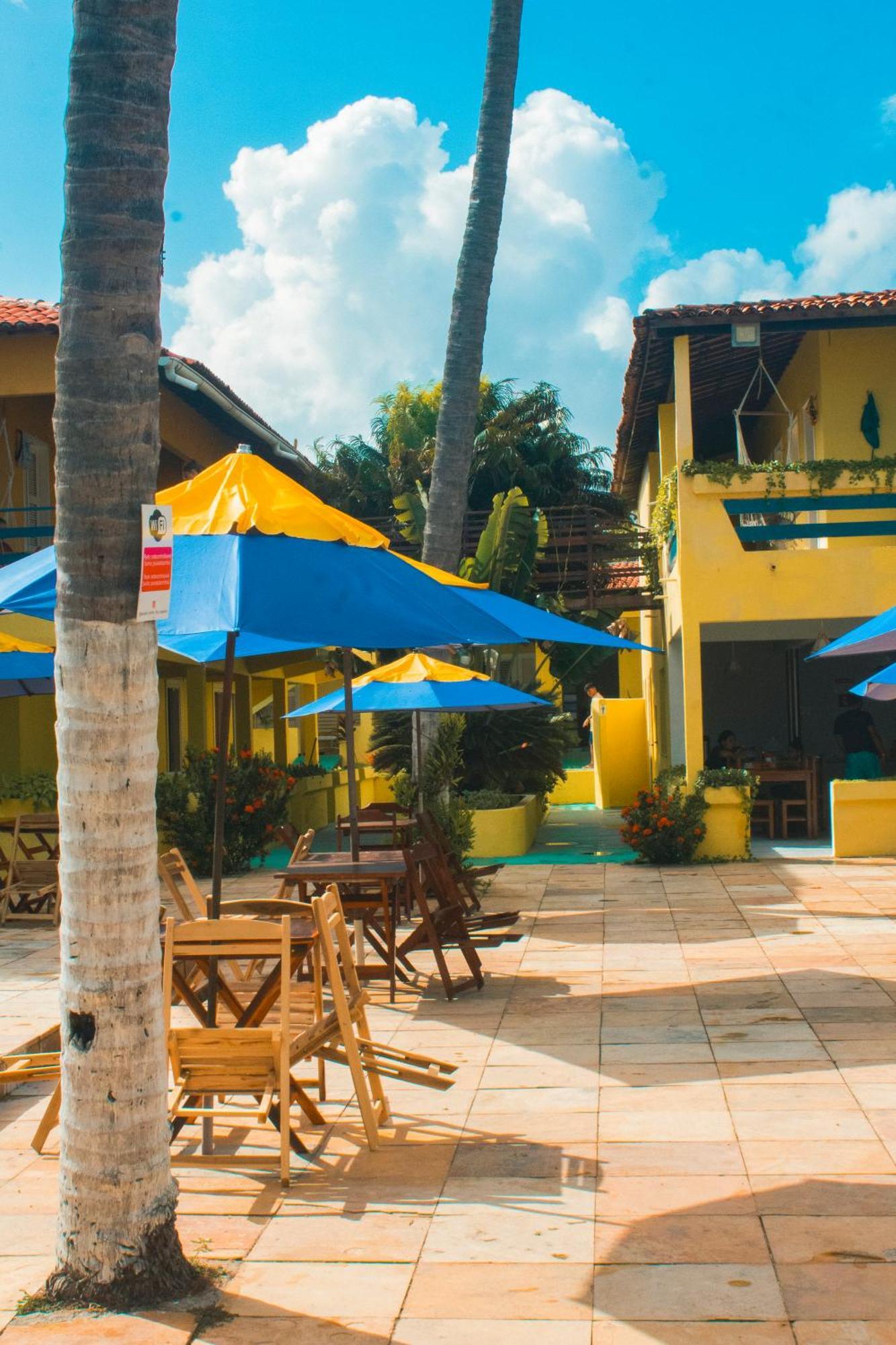 Pousada E Restaurante Sombra Dos Coqueiros Trairi Exteriör bild