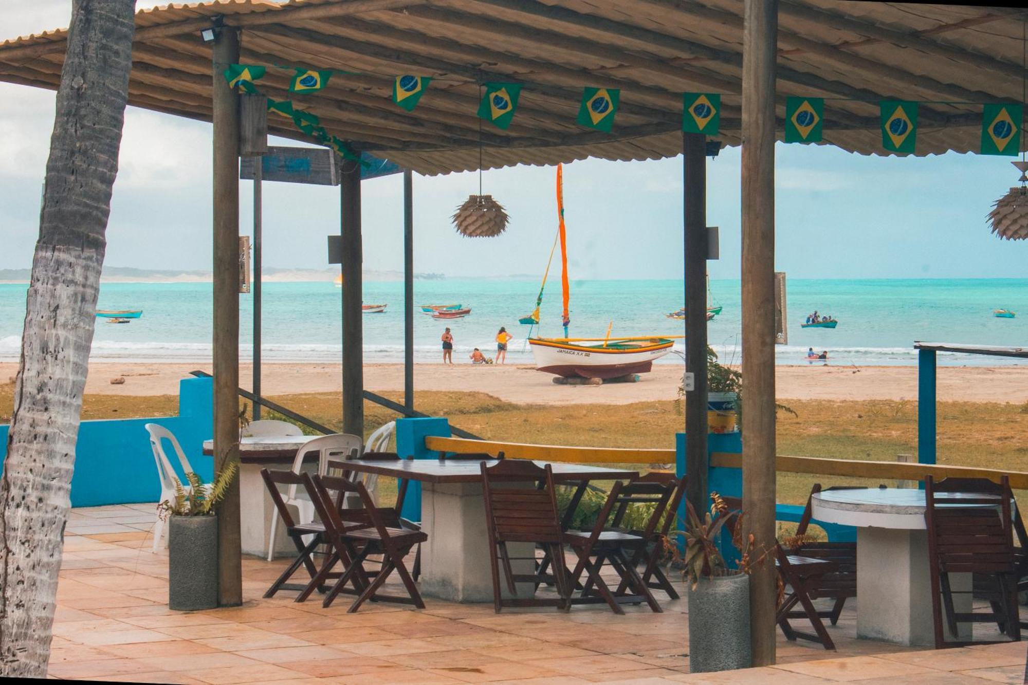Pousada E Restaurante Sombra Dos Coqueiros Trairi Exteriör bild