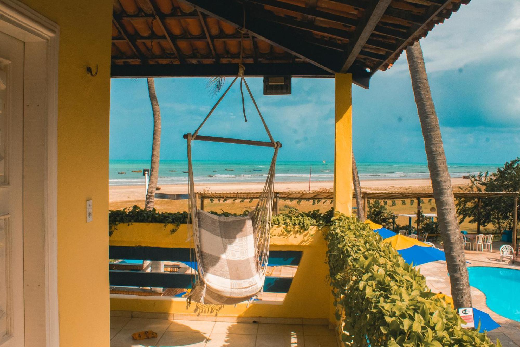 Pousada E Restaurante Sombra Dos Coqueiros Trairi Exteriör bild