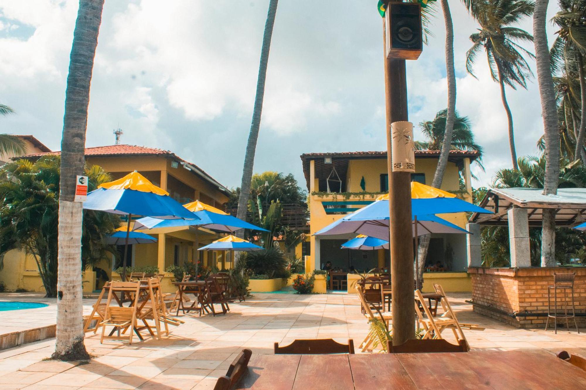 Pousada E Restaurante Sombra Dos Coqueiros Trairi Exteriör bild