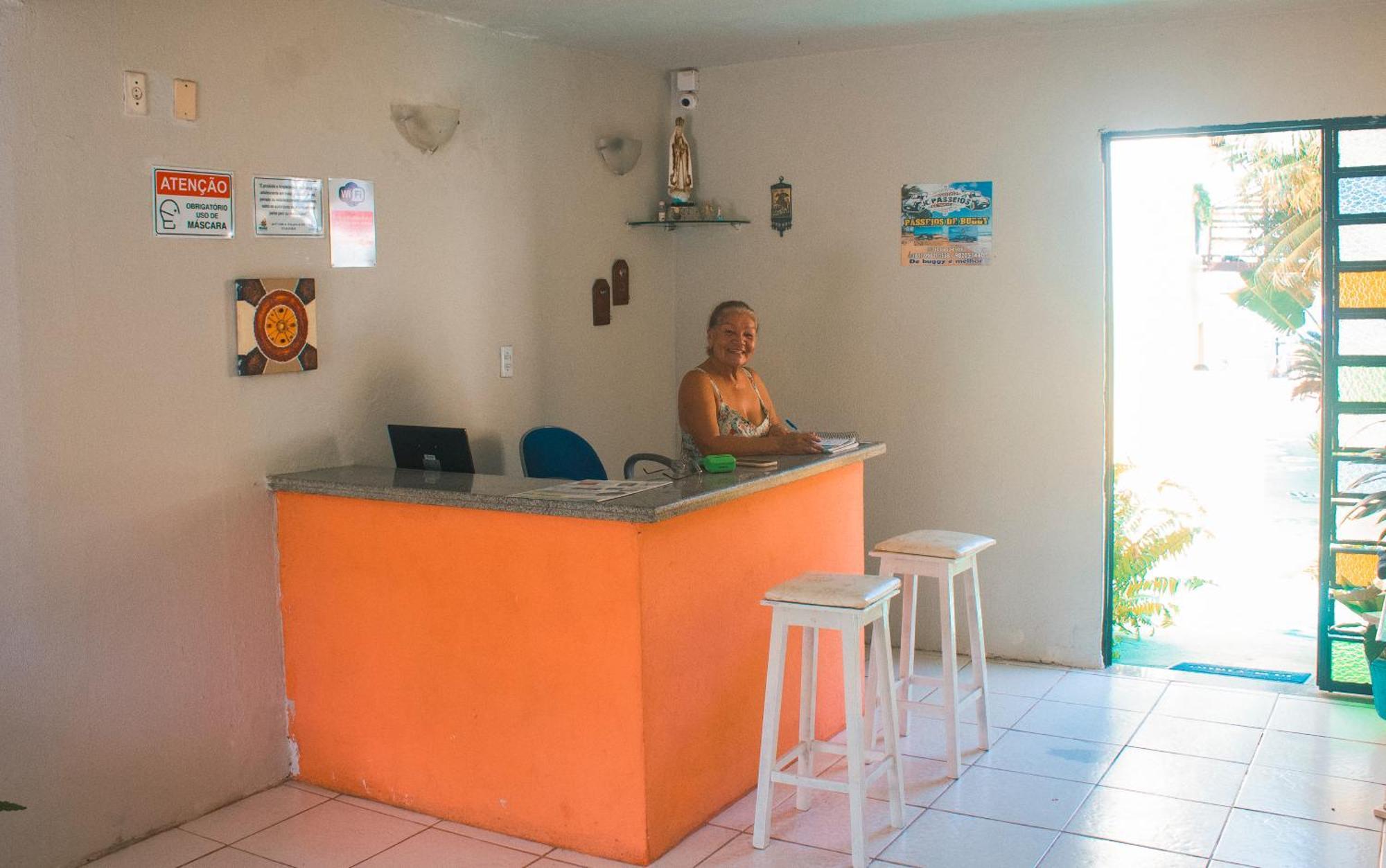 Pousada E Restaurante Sombra Dos Coqueiros Trairi Exteriör bild