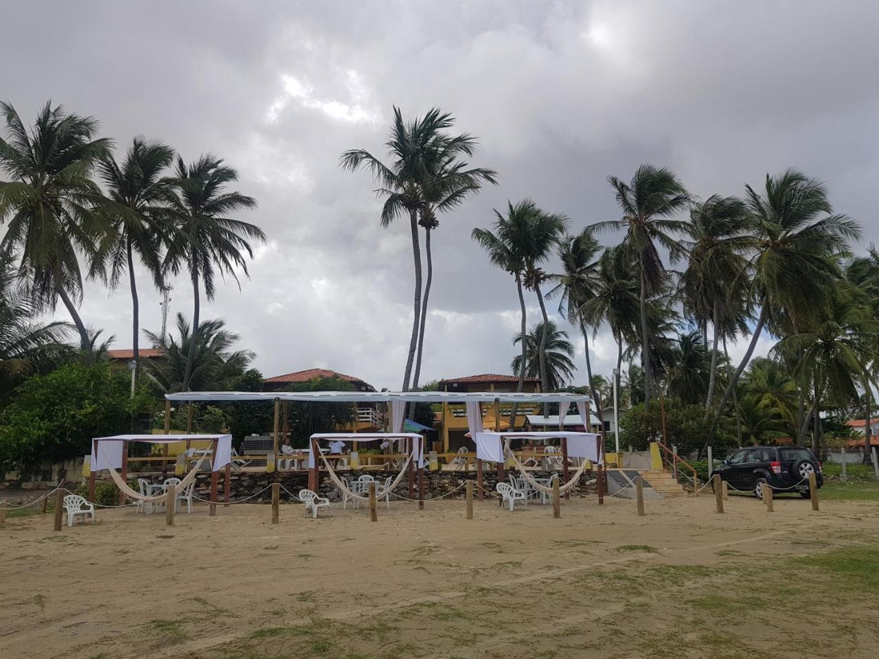 Pousada E Restaurante Sombra Dos Coqueiros Trairi Exteriör bild